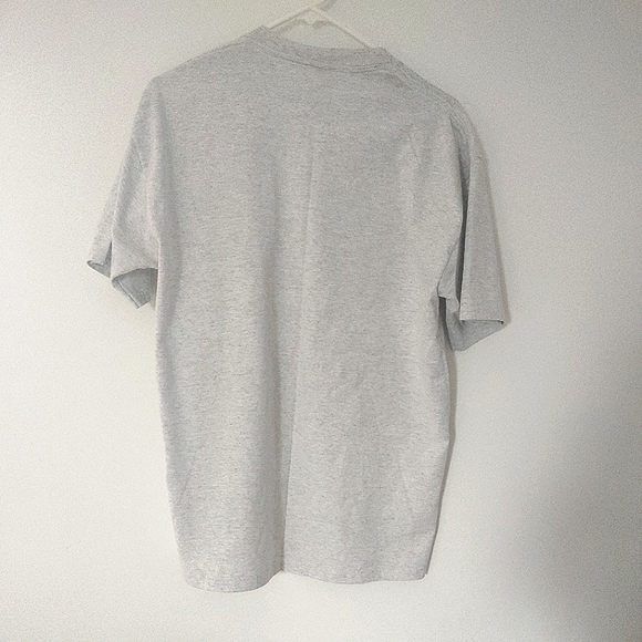 Vintage Jerzees Air Force Tshirt Gray Size L HeavyWeight Blend Made in USA Mens - Picture 2 of 12